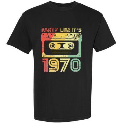 Party Like Its 1970 Retro 70s Party Outfit Costume Garment-Dyed Heavyweight T-Shirt