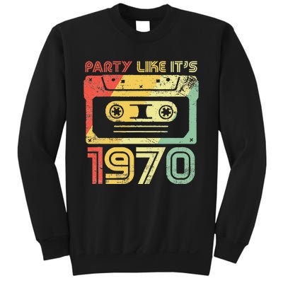 Party Like Its 1970 Retro 70s Party Outfit Costume Sweatshirt