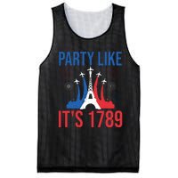 Party Like Its 1789 Bastille Day Eiffel Tower Apparel Mesh Reversible Basketball Jersey Tank