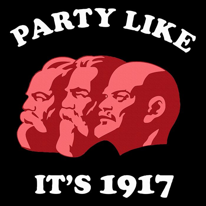 Party Like ItS 1917 Funny Communist Flexfit Unipanel Trucker Cap