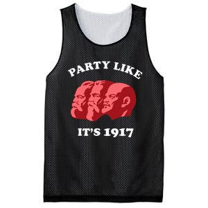 Party Like ItS 1917 Funny Communist Mesh Reversible Basketball Jersey Tank