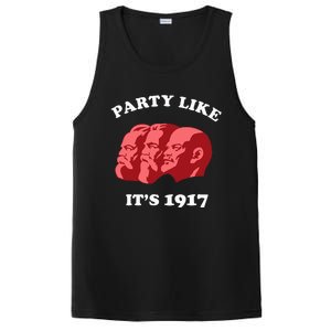 Party Like ItS 1917 Funny Communist PosiCharge Competitor Tank