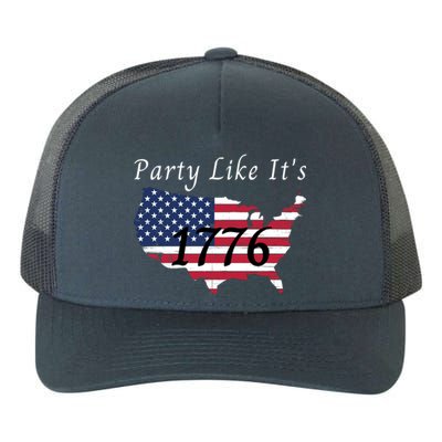 Party Like It’s 1776, American, 4th Of July US Flag, Liberty, Freedom Yupoong Adult 5-Panel Trucker Hat