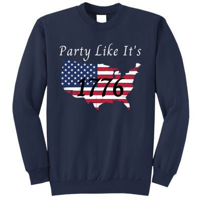 Party Like It’s 1776, American, 4th Of July US Flag, Liberty, Freedom Sweatshirt