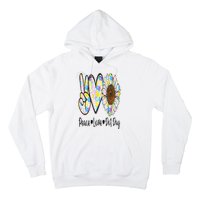 Peace Love International Dot Day Happy Dot Day Colorful Hoodie