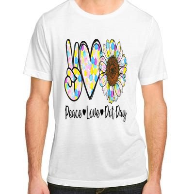 Peace Love International Dot Day Happy Dot Day Colorful Adult ChromaSoft Performance T-Shirt