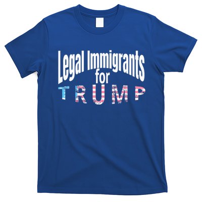 Patriotic Legal Immigrant Support Trump 2024 T-Shirt