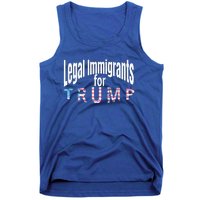 Patriotic Legal Immigrant Support Trump 2024 Tank Top