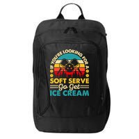 Pickleball Lover If You Want Soft Serve Go Get Ice Cream City Backpack