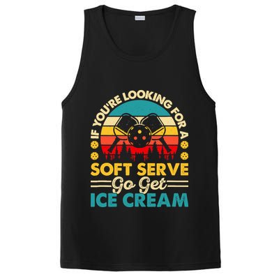 Pickleball Lover If You Want Soft Serve Go Get Ice Cream PosiCharge Competitor Tank