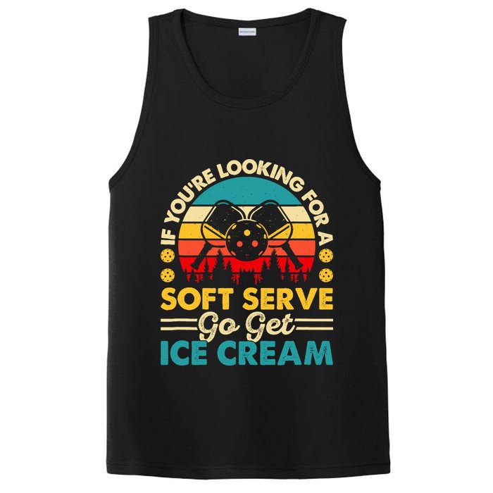 Pickleball Lover If You Want Soft Serve Go Get Ice Cream PosiCharge Competitor Tank