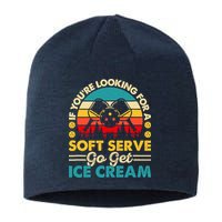 Pickleball Lover If You Want Soft Serve Go Get Ice Cream Sustainable Beanie