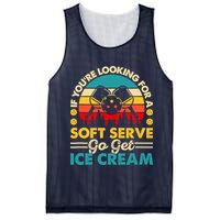 Pickleball Lover If You Want Soft Serve Go Get Ice Cream Mesh Reversible Basketball Jersey Tank