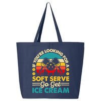 Pickleball Lover If You Want Soft Serve Go Get Ice Cream 25L Jumbo Tote