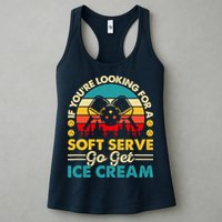 Pickleball Lover If You Want Soft Serve Go Get Ice Cream Womens Tank Top