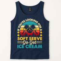 Pickleball Lover If You Want Soft Serve Go Get Ice Cream Tank Top