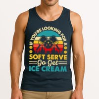 Pickleball Lover If You Want Soft Serve Go Get Ice Cream Tank Top