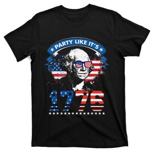 Party Like It Is 1776 4th of July Party George Washington T-Shirt