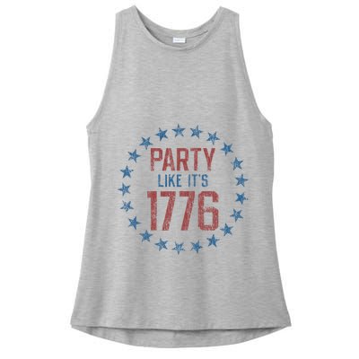 Party Like ItS 1776 Ladies PosiCharge Tri-Blend Wicking Tank