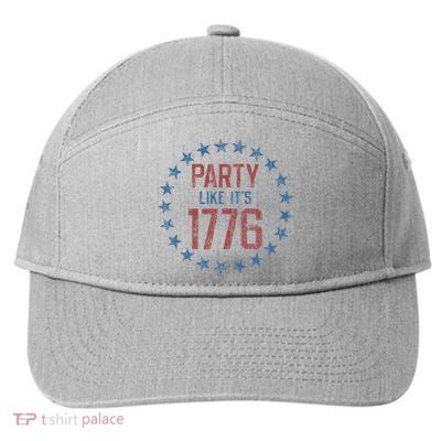 Party Like ItS 1776 7-Panel Snapback Hat