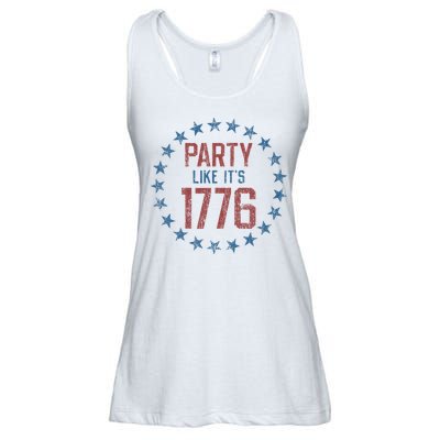 Party Like ItS 1776 Ladies Essential Flowy Tank