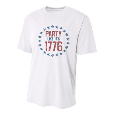 Party Like ItS 1776 Youth Performance Sprint T-Shirt