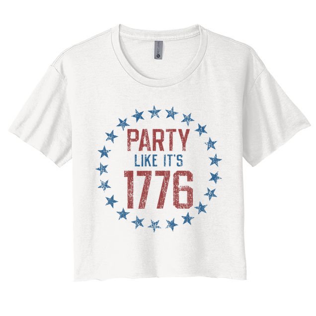 Party Like ItS 1776 Crop Top