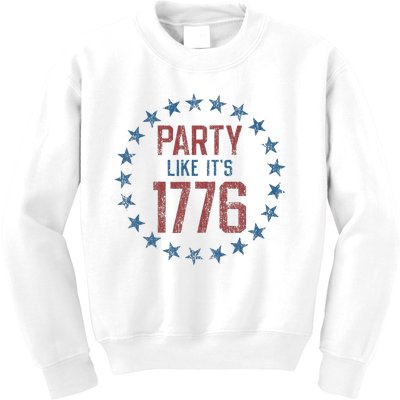 Party Like ItS 1776 Kids Sweatshirt