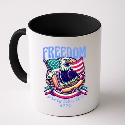 Party Like Its 1776 Patriotic Eagle Mug