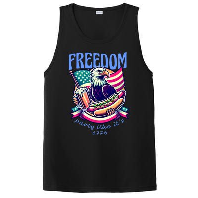 Party Like Its 1776 Patriotic Eagle PosiCharge Competitor Tank