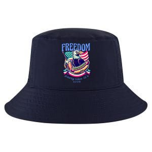 Party Like Its 1776 Patriotic Eagle Cool Comfort Performance Bucket Hat