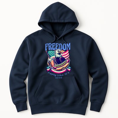 Party Like Its 1776 Patriotic Eagle Hoodie