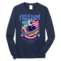 Party Like Its 1776 Patriotic Eagle Long Sleeve Shirt