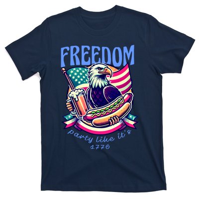 Party Like Its 1776 Patriotic Eagle T-Shirt