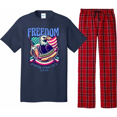 Party Like Its 1776 Patriotic Eagle Pajama Set