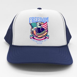 Party Like Its 1776 Patriotic Eagle Trucker Hat