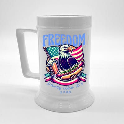 Party Like Its 1776 Patriotic Eagle Beer Stein