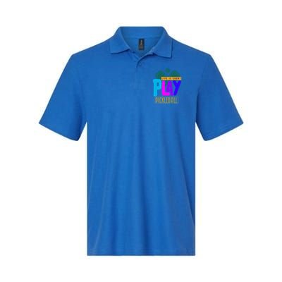 Pickleball Life Is Short Play Pickle Ball Gift Polo