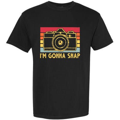 Photography Lover I'm Gonna Snap Funny Photographer Garment-Dyed Heavyweight T-Shirt