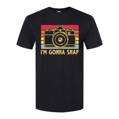 Photography Lover I'm Gonna Snap Funny Photographer Softstyle CVC T-Shirt