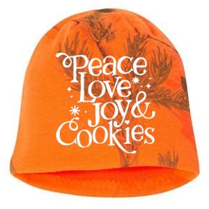 Peace Love Joy And Cookies Kati - Camo Knit Beanie