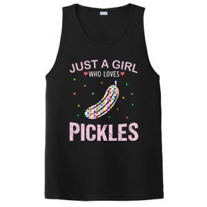 Pickles Lover Just A Who Loves Pickles Cute Gift PosiCharge Competitor Tank