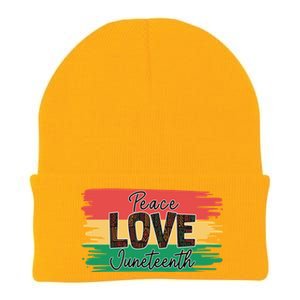 Peace Love Junenth 1865 Gift Knit Cap Winter Beanie