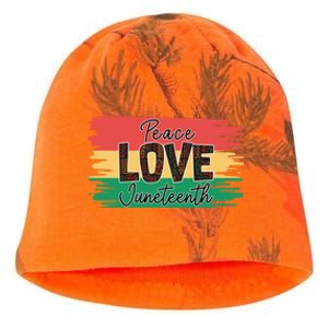 Peace Love Junenth 1865 Gift Kati - Camo Knit Beanie