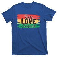 Peace Love Junenth 1865 Gift T-Shirt