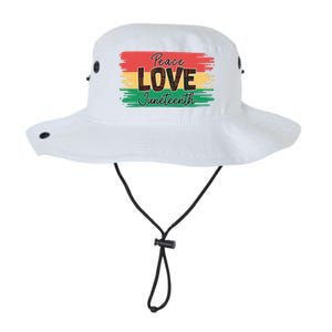 Peace Love Junenth 1865 Gift Legacy Cool Fit Booney Bucket Hat