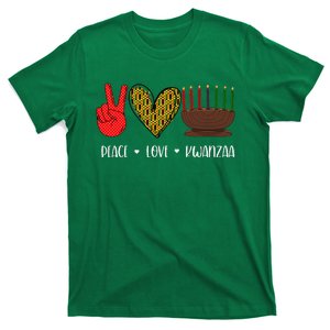 Peace Love Kwanzaa Pajamas African Happy Kwanzaa Matching T-Shirt