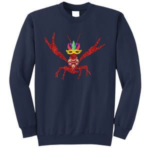 Peace Love King Cake Funny Mardi Gras Party Carnival Gifts Sweatshirt