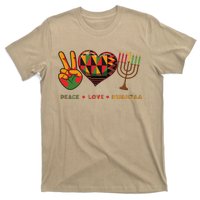 Peace Love Kwanzaa African American Heritage Happy Kwanzaa T-Shirt