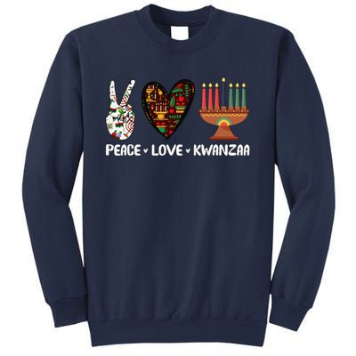 Peace Love Kwanzaa Pajamas African Happy Kwanzaa Matching Sweatshirt